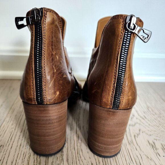 Benheart | Shoes | New Benheart Luisa Italian Distressed  NEW Benheart Luisa Italian Distressed Leather Heel Sandals